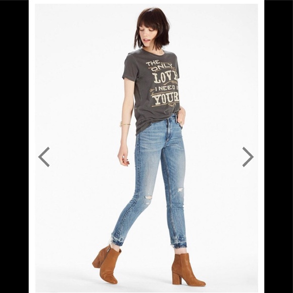 Lucky Brand “The only Love I need is Yours” Tee - Picture 7 of 8